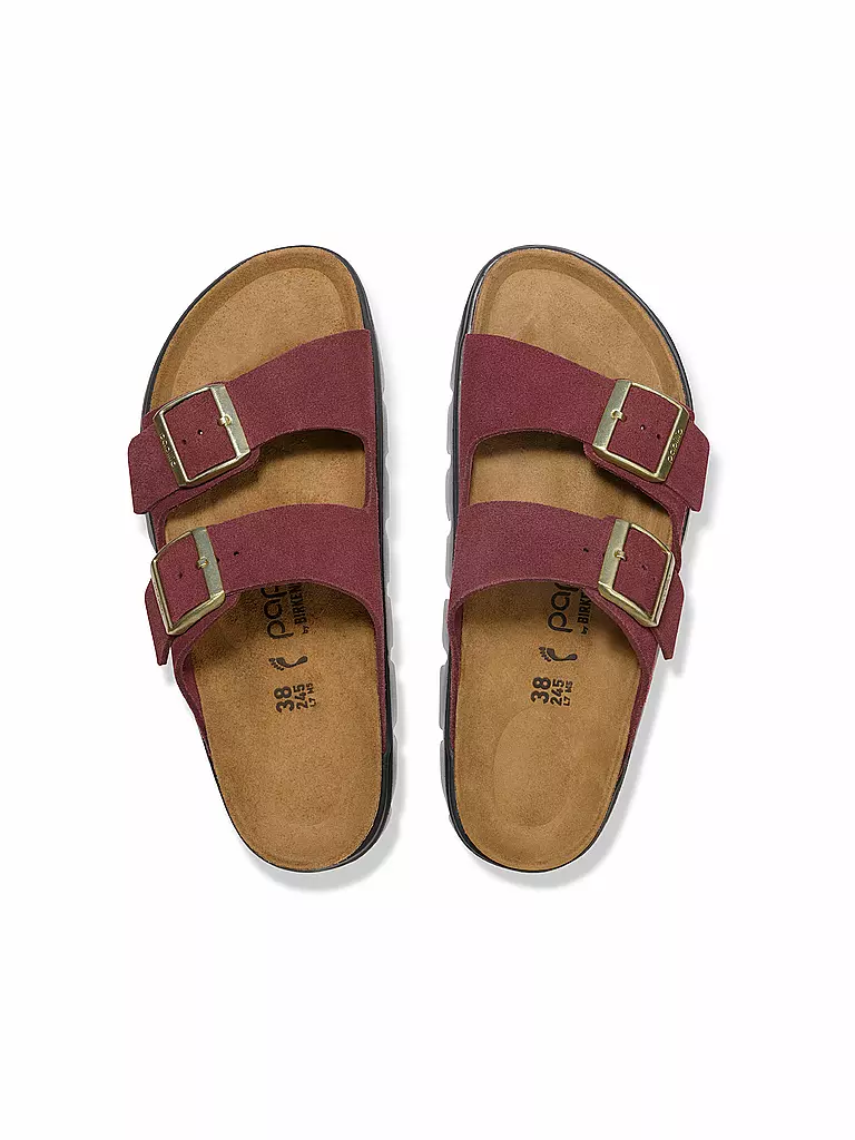 BIRKENSTOCK | Pantoletten ARIZONA | dunkelrot