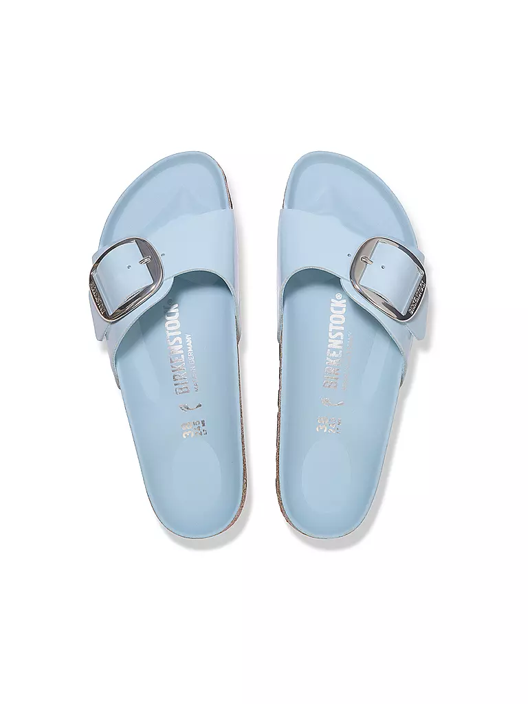 BIRKENSTOCK | Pantoletten MADRID BIG BUCKLE | hellblau
