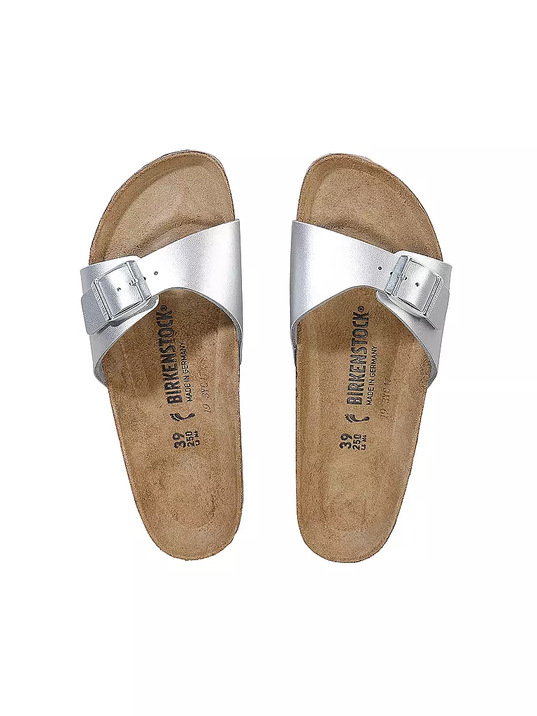 BIRKENSTOCK | Pantoletten MADRID | silber