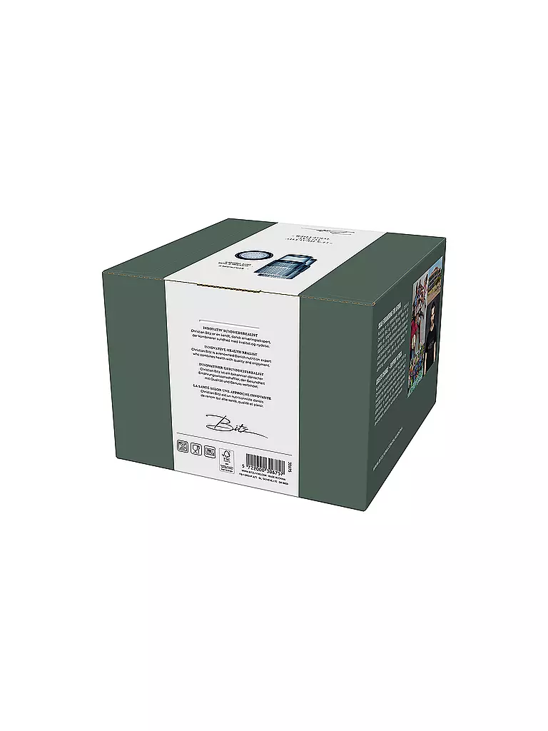 BITZ | Trinkglas KUSINTHA 4er Set 380ml Blau | hellgrün