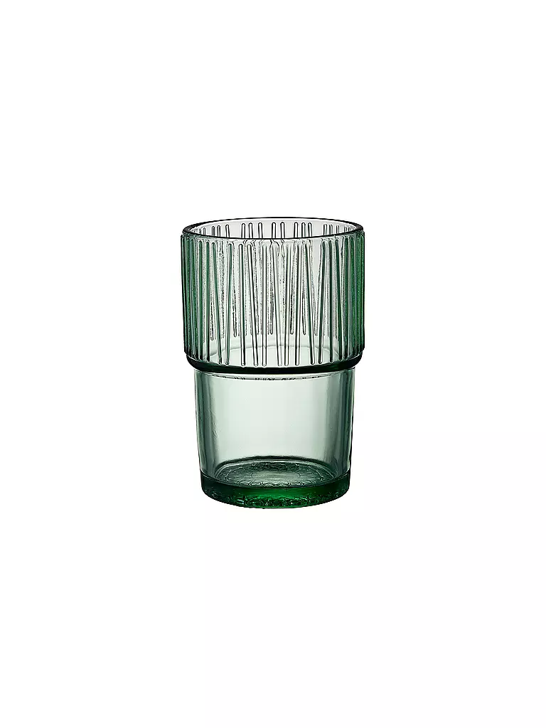 BITZ | Trinkglas KUSINTHA 4er Set 380ml Gruen | blau