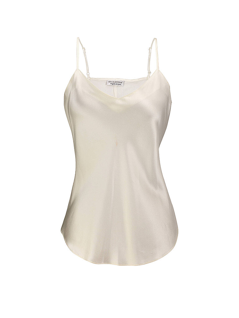 BITZER Seidentop champagner creme | 42