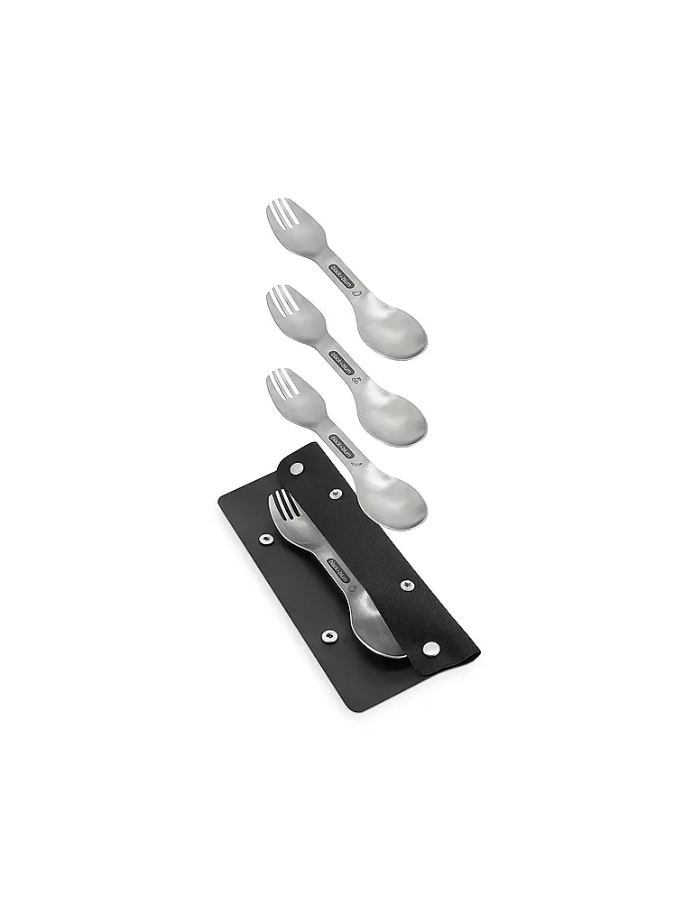 BLACK+BLUM |  Göffel Set 4-tlg. Edelstahl  | silber
