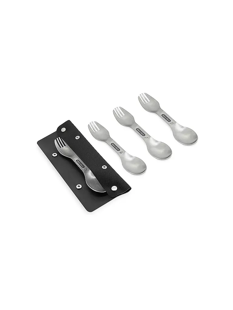 BLACK+BLUM |  Göffel Set 4-tlg. Edelstahl  | silber