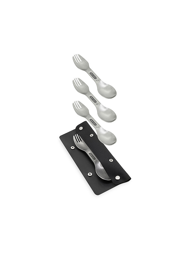 BLACK+BLUM  Göffel Set 4-tlg. Edelstahl  silber