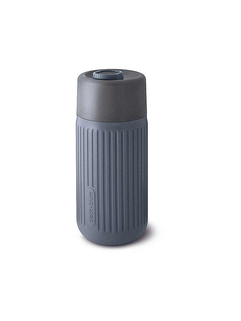 Coffee-to-go-Becher BLACK+BLUM To-Go B Trinkgefäße Gr Ø 7 cm x 17 cm 340 ml grau Thermobecher und Coffee to go purer Kaffeegenuss 340 ml