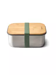 BLACK+BLUM | Frischhaltedose - Lunchbox gross 19x13,5cm Ozean/Edelstahl | olive