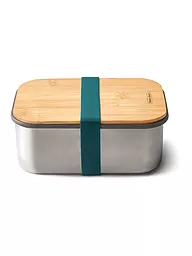 BLACK+BLUM | Frischhaltedose - Lunchbox gross 19x13,5cm Ozean/Edelstahl | blau