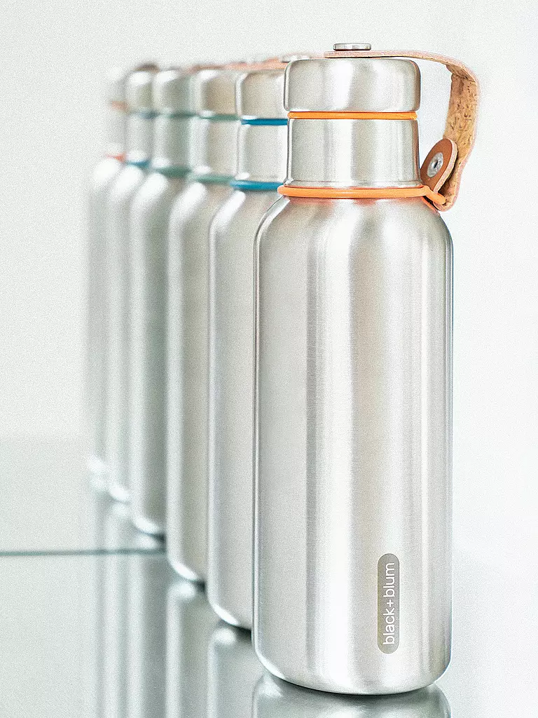 BLACK+BLUM | Isolierflasche 0,5l Orange / Edelstahl | orange