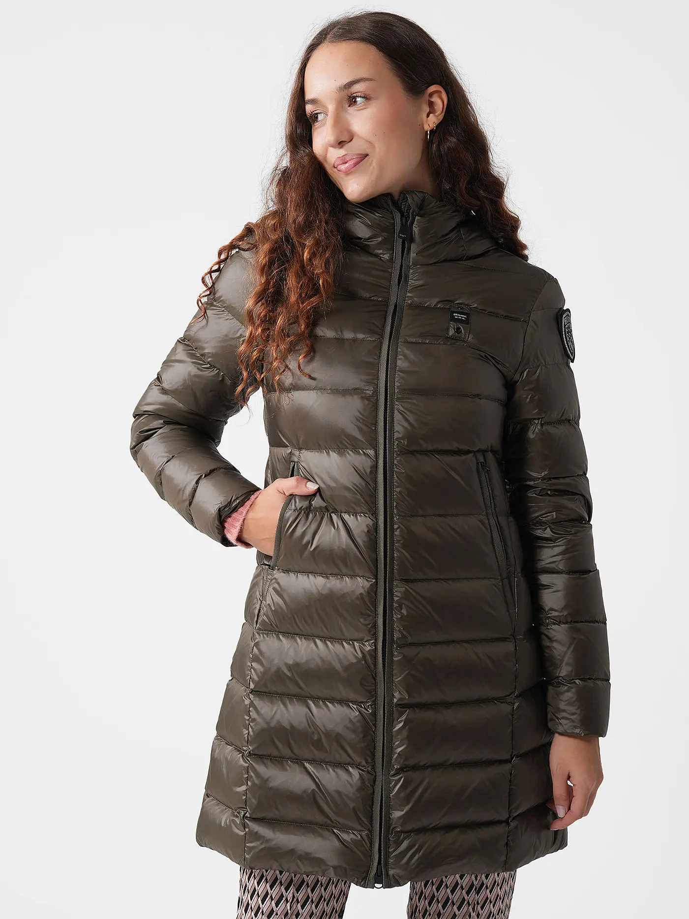 BLAUER | Daunenjacke AGNES | olive