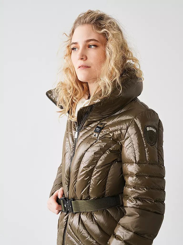 BLAUER | Daunenjacke ANGELL | olive