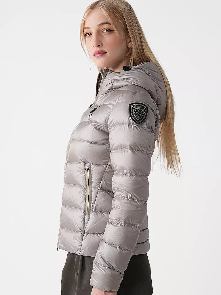 BLAUER | Daunenjacke CHARME | hellgrau
