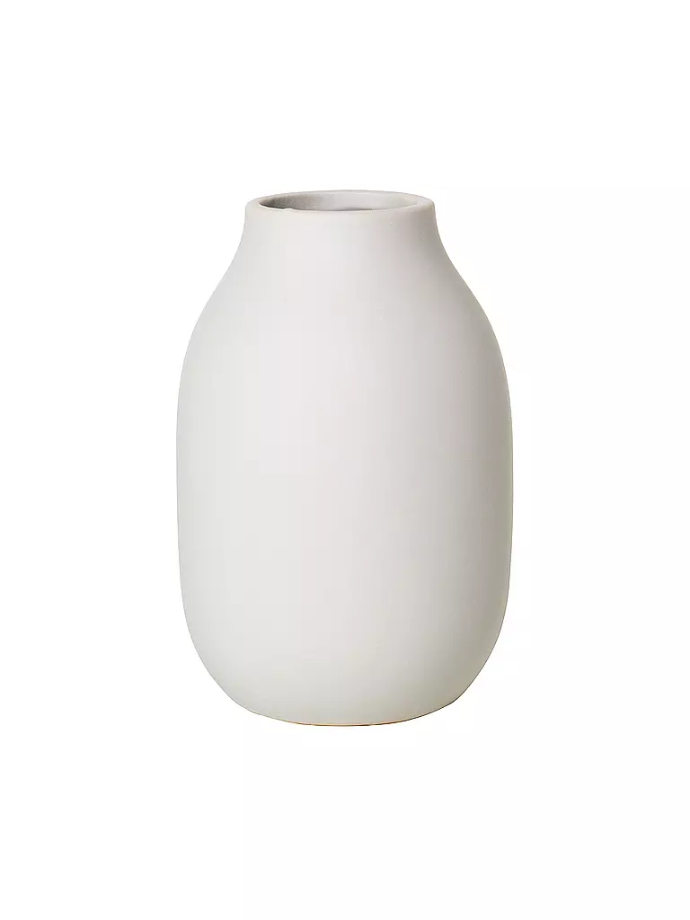 BLOMUS | Keramik Vase COLORA Small 15cm Moonbeam | creme