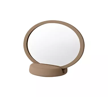 BLOMUS Kosmetikspiegel SONO 18 5x17x9cm Tan
