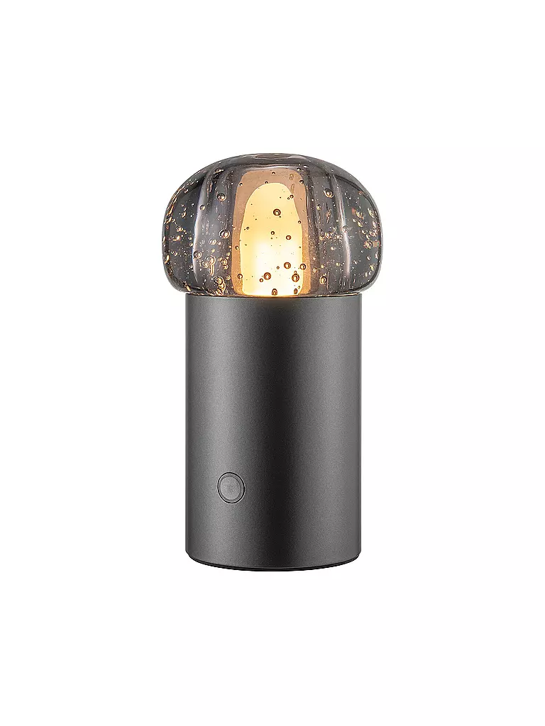 BLOMUS | Mobile LED Lampe 18cm Gun Metal | grau