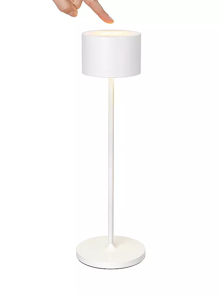 BLOMUS | Mobile LED Stehleuchte FAROL 33,5cm White | weiss