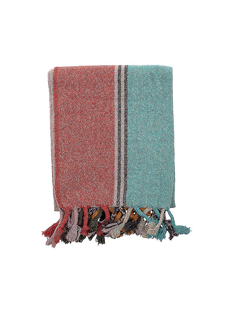 BLOOMINGVILLE | Tagesdecke - Plaid 160x130cm Bunt | bunt