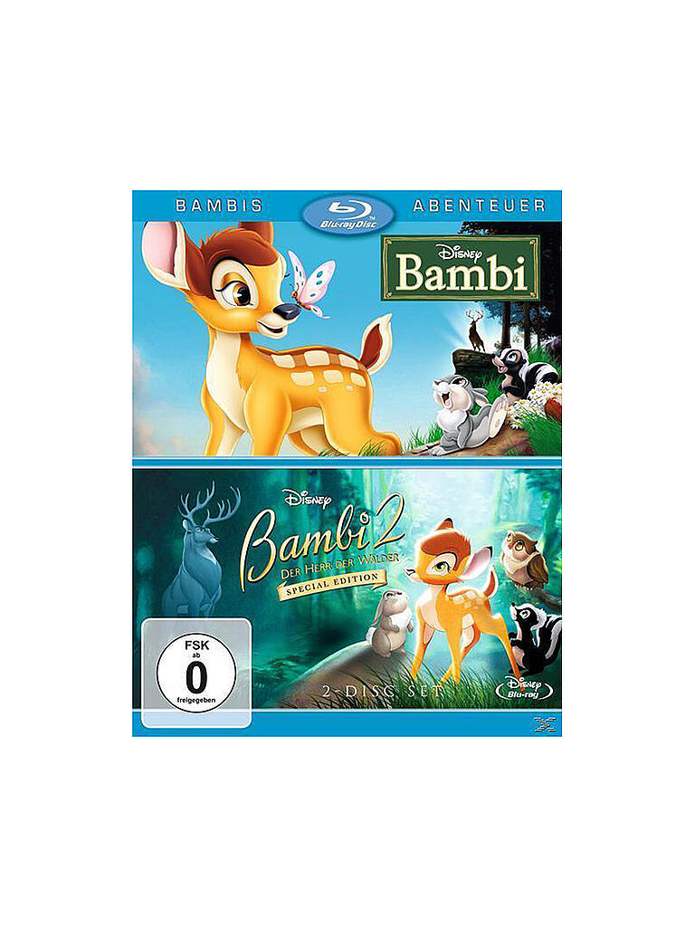 BLU RAY | Bambi (Diamond Edition) und Bambi 2 (Special Edition) | 
