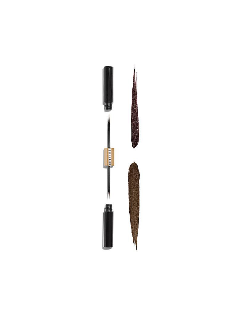 BOBBI BROWN | Eyeliner - Dual-Endet Long-Wear Liquid Liner (01 Cioccolato/Frizzante) | braun
