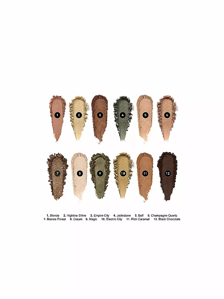 BOBBI BROWN | Lidschatten - 12-Eye Shadow Palette ( Jadestone )  | camel
