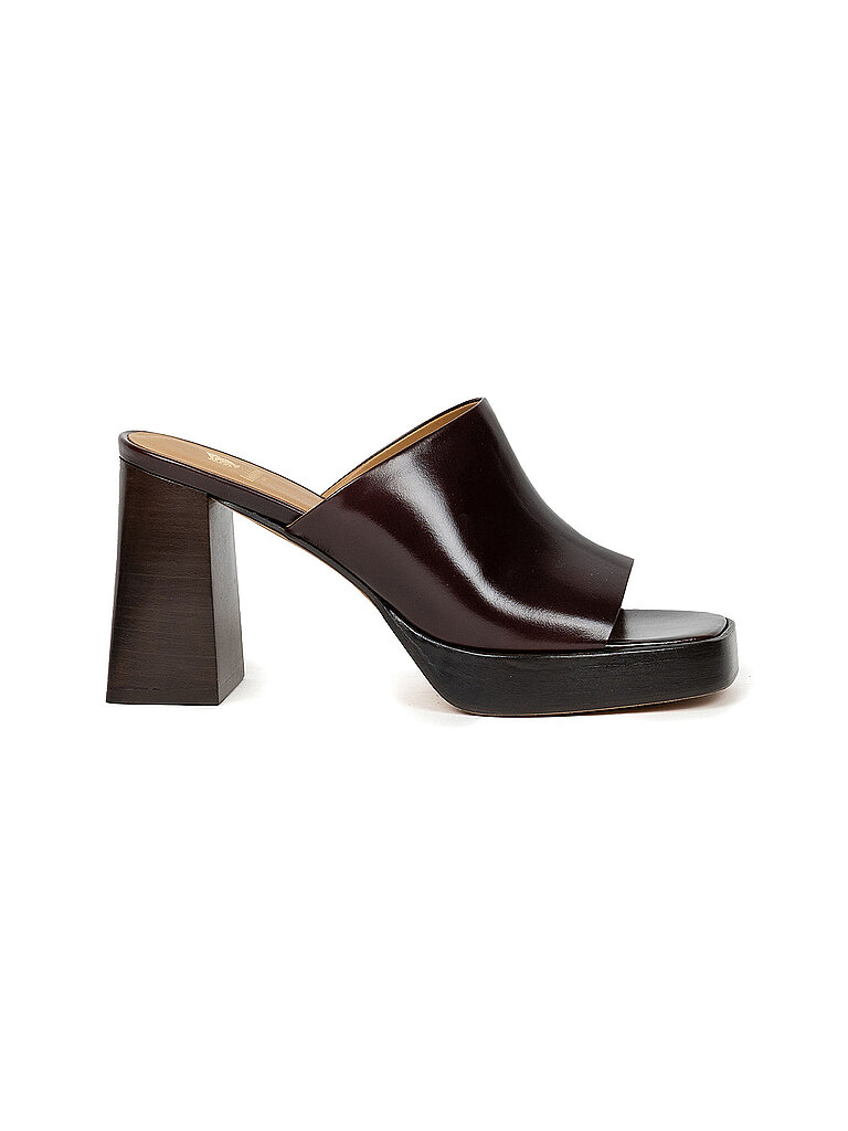 BOBBIES PARIS Pantoletten RENATA braun | 36
