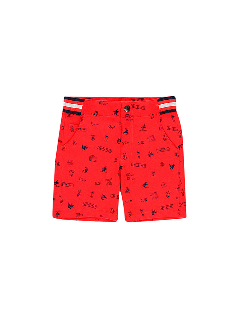 BOBOLI Jungen Sweatbermuda rot | 116