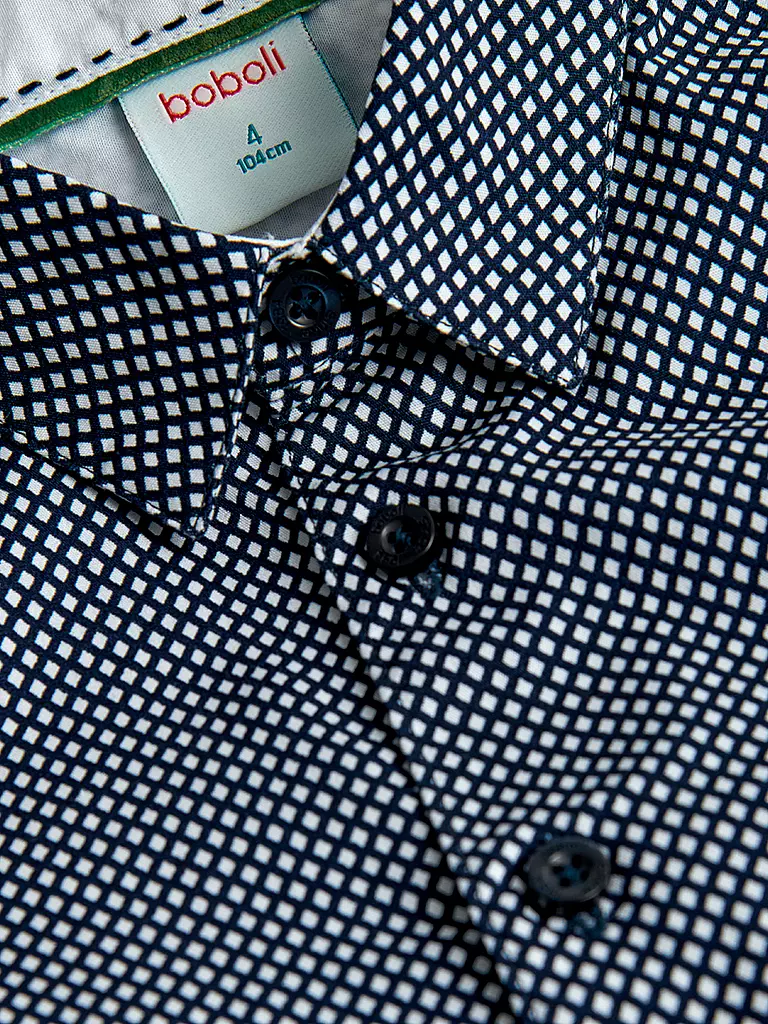 BOBOLI | Jungen Hemd | dunkelblau