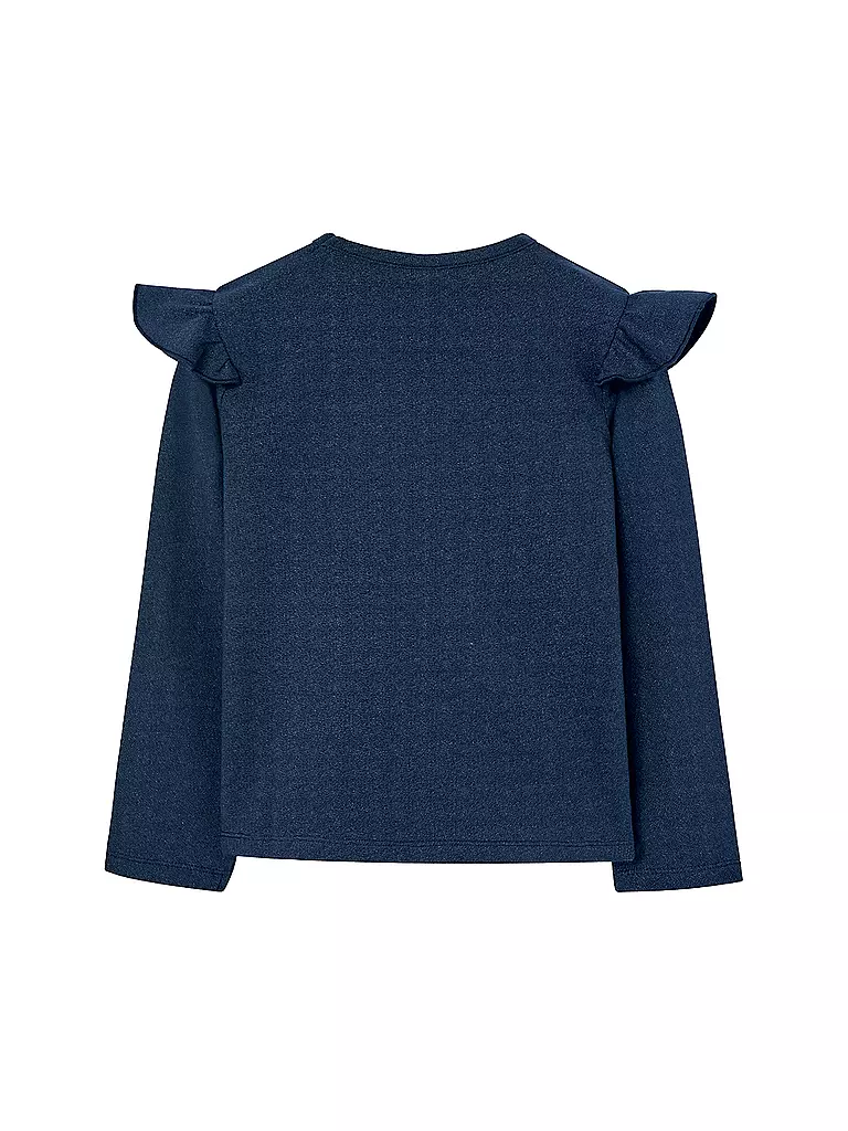 BOBOLI | Mädchen Langarmshirt | dunkelblau
