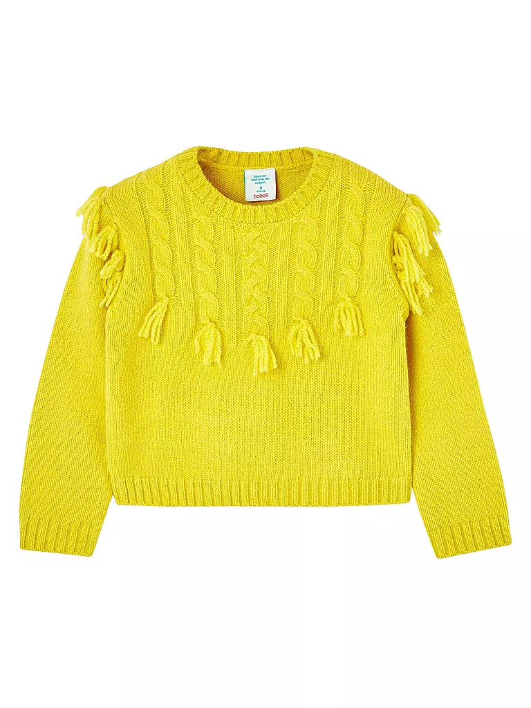 BOBOLI | Mädchen Pullover | gelb