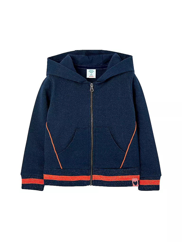 BOBOLI | Mädchen Sweatjacke | dunkelblau