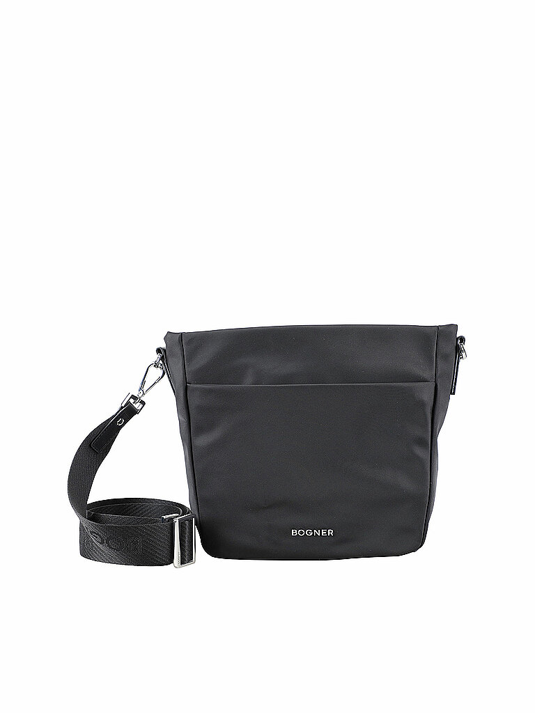 Hobo Bag - Klosters Juna Shoulderbag Medium - in black - Hobo Bag für Damen