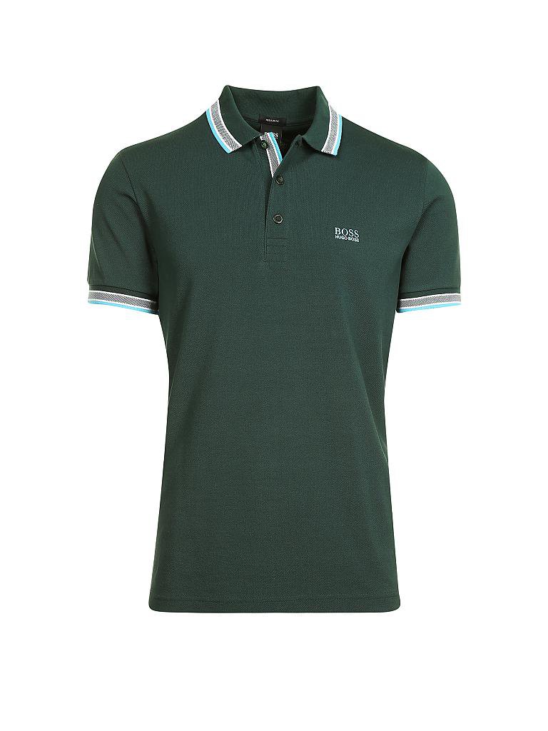 BOSS ATHLEISURE | Poloshirt Regular-Fit "Paddy" | grün