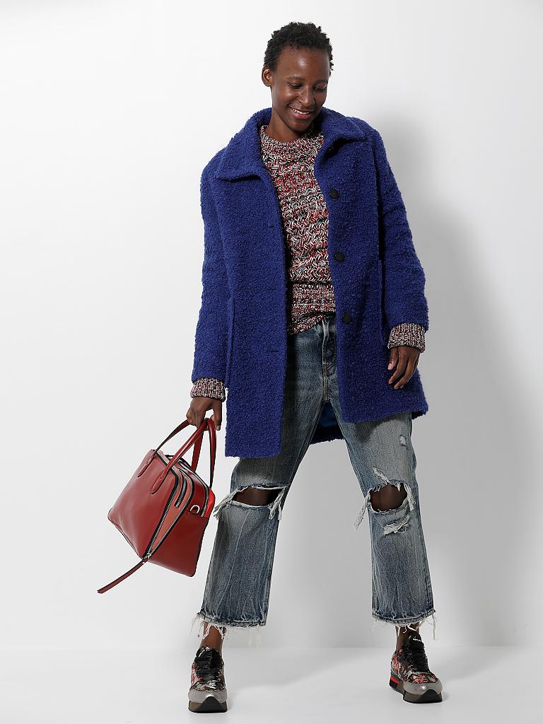 BOSS CASUAL | Wollmantel "Ochilly" | blau
