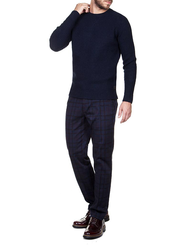 BOSS ORANGE | Chino Regular-Slim-Fit "Silian-W" | blau