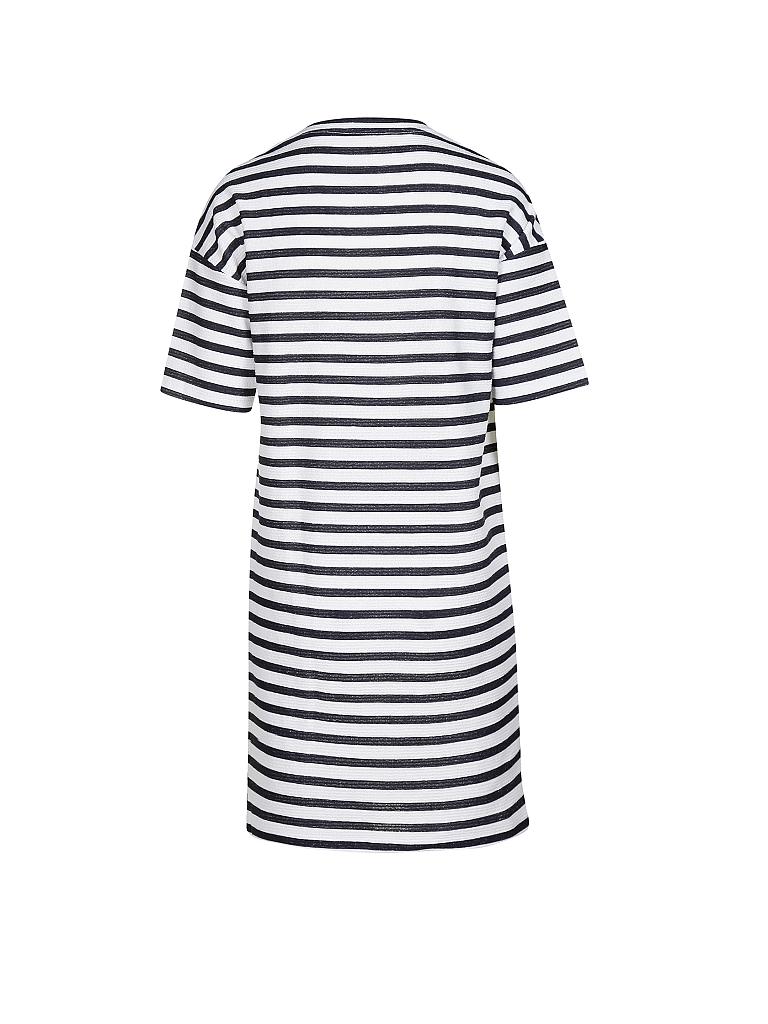 BOSS ORANGE | Kleid "Destripe" | blau
