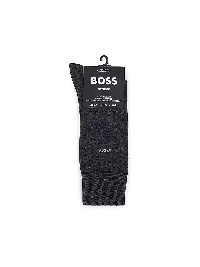 BOSS |  Socken "George" (charcoal) | grau