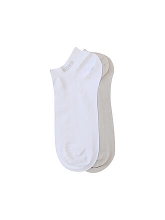 BOSS | Chaussettes sneaker lot de 2 beige clair