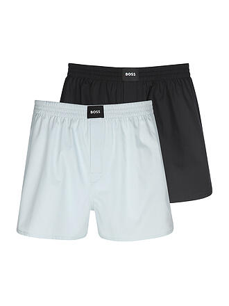 BOSS | Boxershorts 2er Pkg. open blue