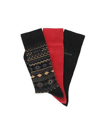 BOSS | Calcetines paquete de 3 open miscellaneous