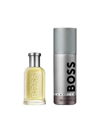 BOSS | Geschenkset - Bottled Eau de Toilette und Deodorant-Spray Set für Herren 150ml / 50ml