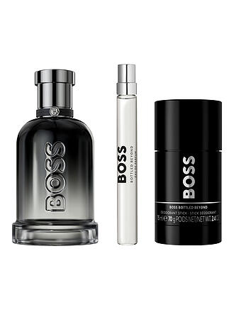 BOSS | Geschenkset - Bottled Beyond Eau de Parfum und Deodorant-Stick Trio-Set für Herren 100ml / 75ml / 10ml