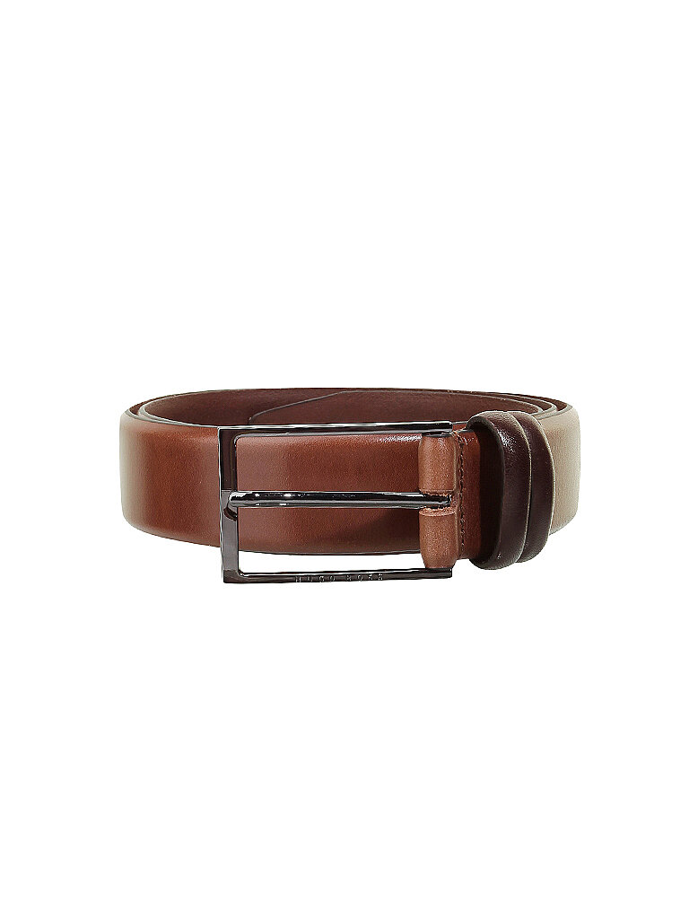 BOSS Herren Gürtel Carmello, Braun214, 105