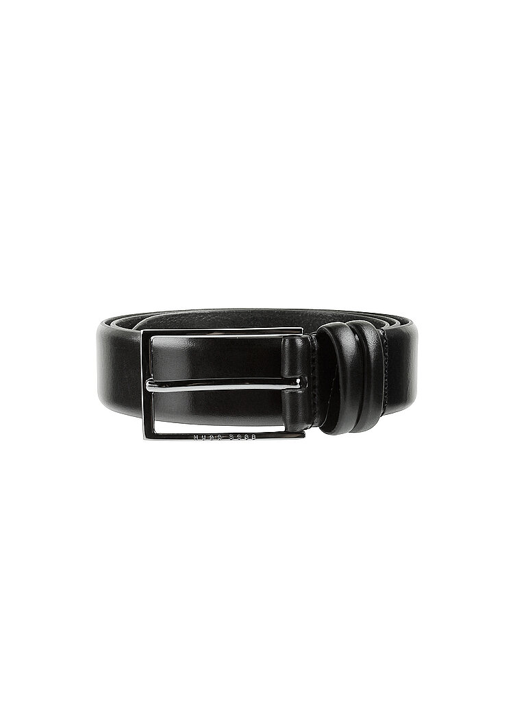 BOSS Herren Gürtel Carmello, Schwarz, 105