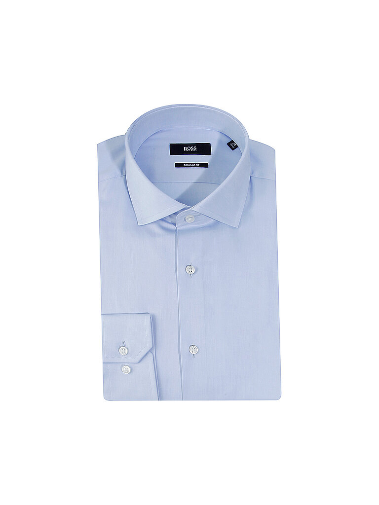BOSS Regular-fit Twill-Hemd Aus Stretch-Baumwolle