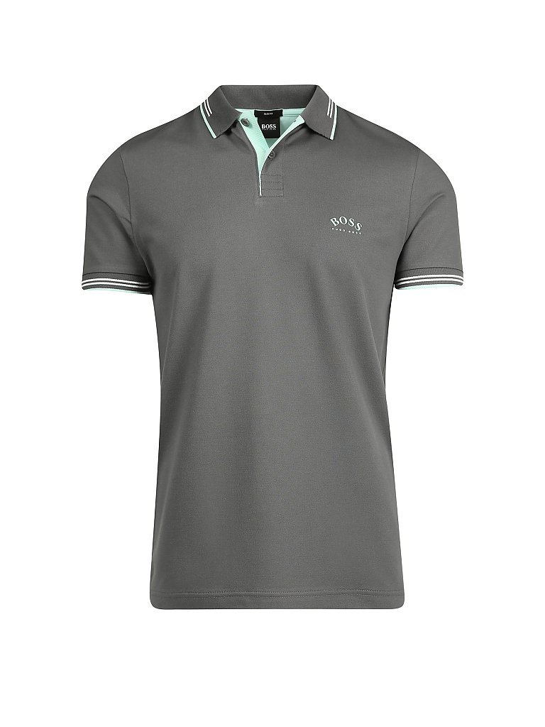 BOSS Poloshirt Slim-Fit grau | XXXL