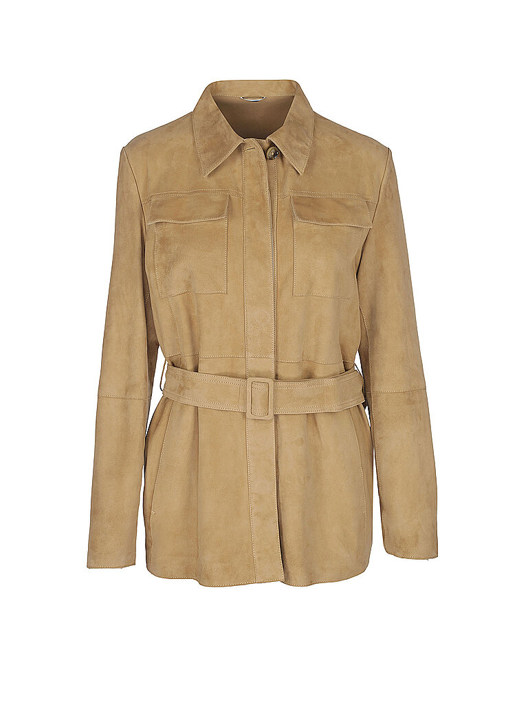 BOSS Lederjacke Safila braun | 36