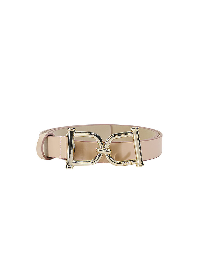 BOSS Ledergürtel Christin beige | 85