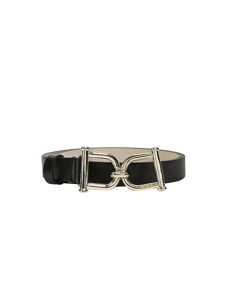 BOSS Ledergürtel Christin schwarz | 85