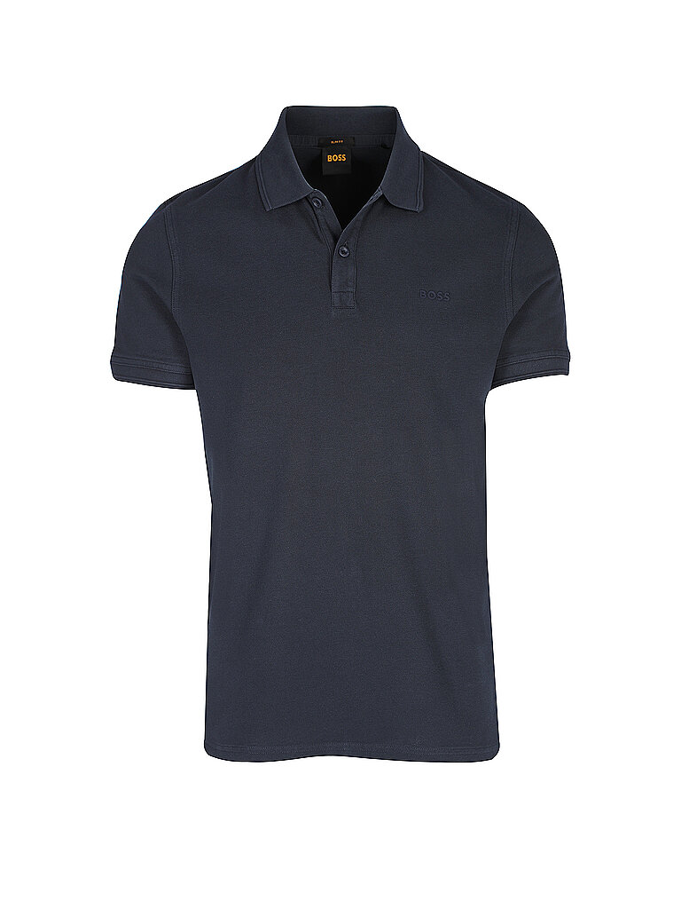 Slim Fit Poloshirt mit kurzer Knopfleiste Modell Prime