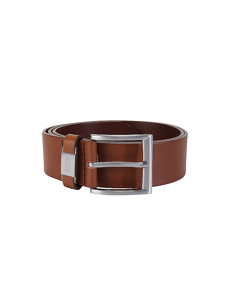 BOSS Herren Connio G rtel, Medium Brown210, 105 EU